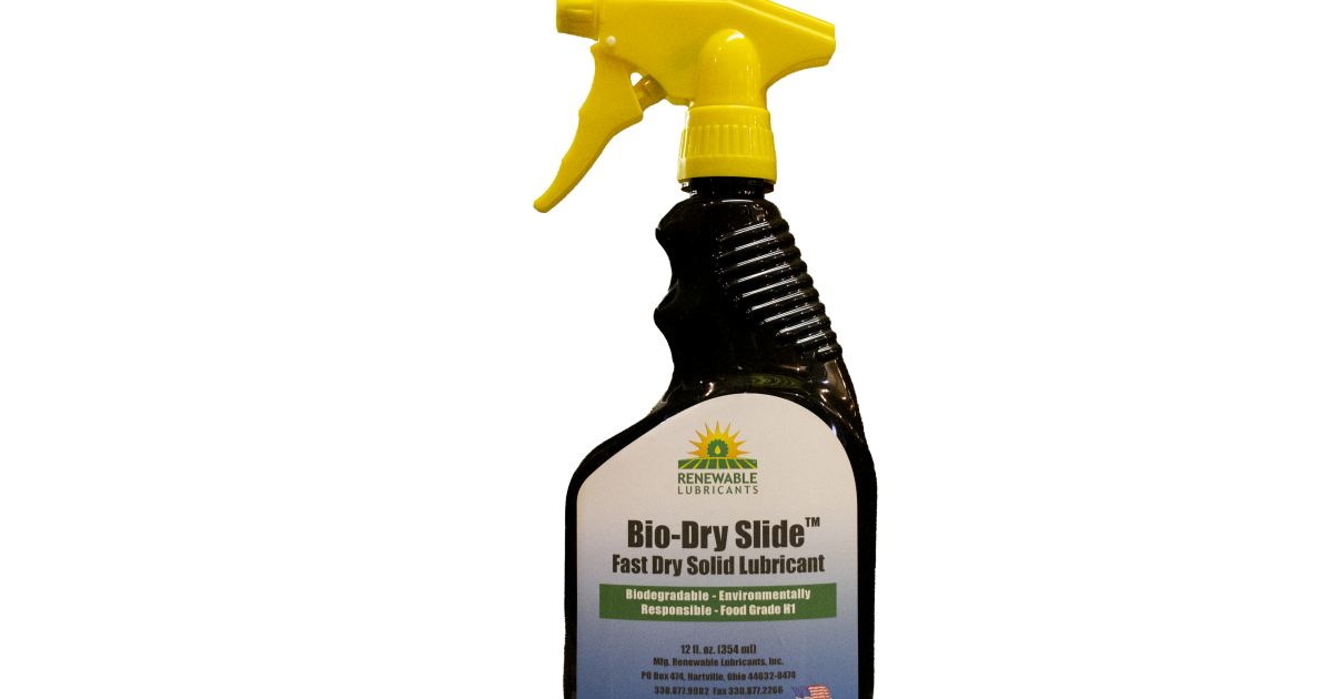 Renewable Lubricants BioDry Slide