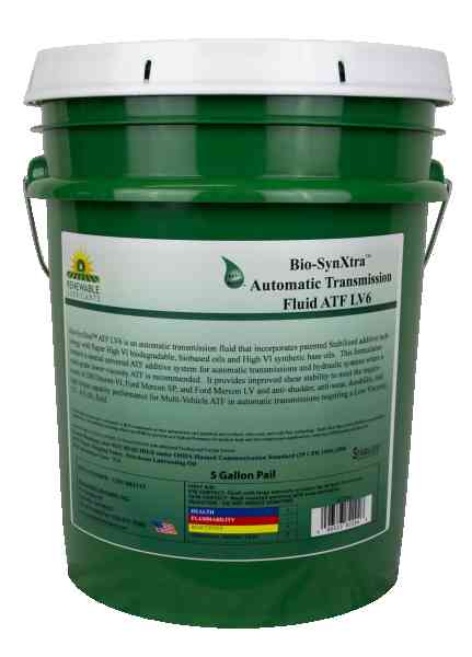82294 Bio Syn Xtra ATF LV6 Automatic Transmission Fluid 5 Gal Pail