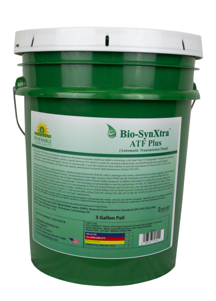 82304 Bio Syn Xtra ATF PLUS Automatic Transmission Fluid 5 Gal Pail