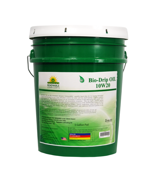 84014 Bio Drip Oil 10 W20 5 Gal Pail