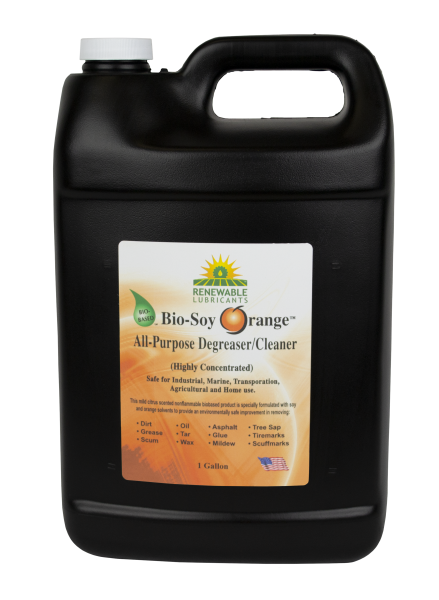 86643 Bio Soy Orange All Purpose Degreaser Cleaner 1 Gal front